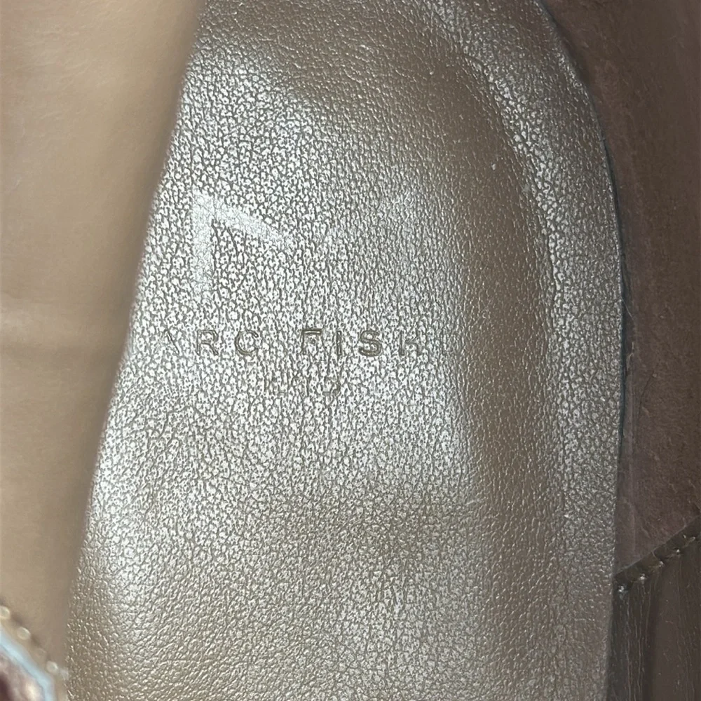 Marc Fisher Brown Leather & Suede Ankle Boots – Size 8M